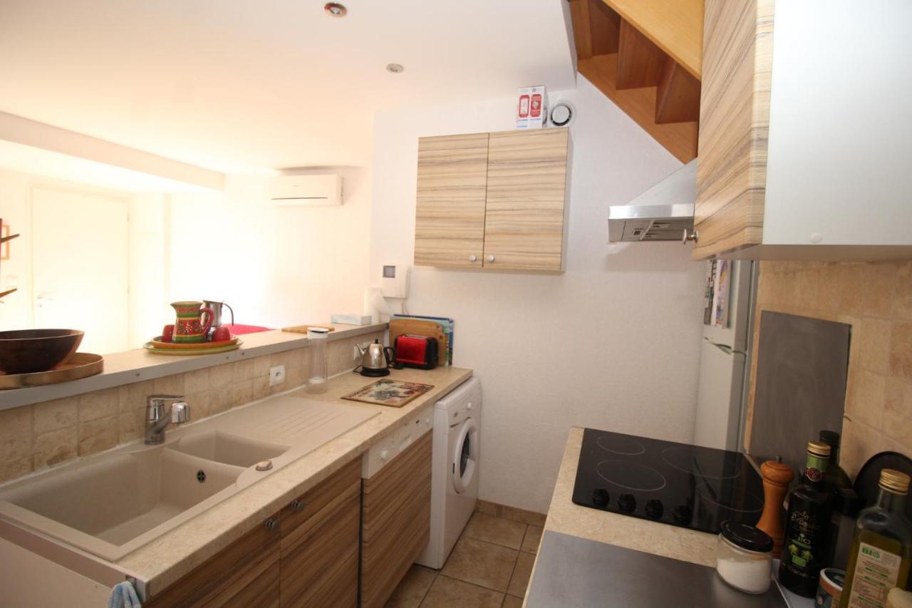 Charmant T2 Duplex Climatise Avec Terrasse, A Deux Pas De La Plage Du Port D'Avall, Collioure - Fr-1-309-233 Apartman Kültér fotó